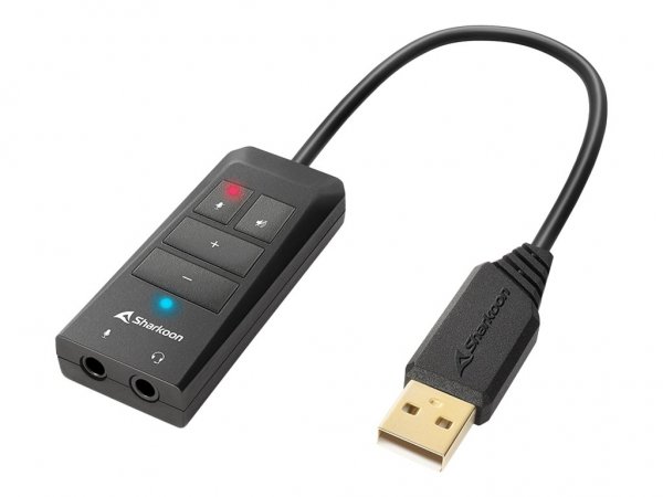 Sharkoon 4044951034215 - 7.1 canali - 93 dB - USB