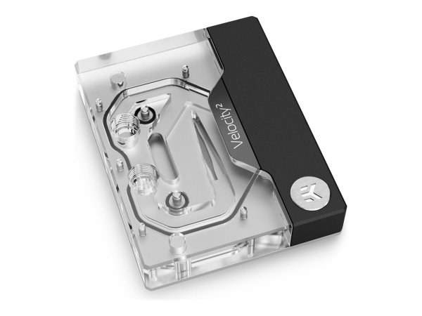 EK Water Blocks 3831109857694 - Blocco di acqua - Nichel - Plexiglass - Nero - Trasparente - Presa d