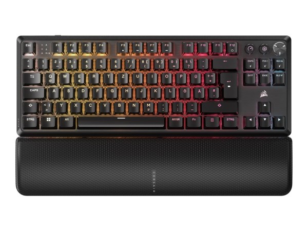 Corsair Tas K70 Core Tkl Wireless RGB LED Black - Tastiera - QWERTZ