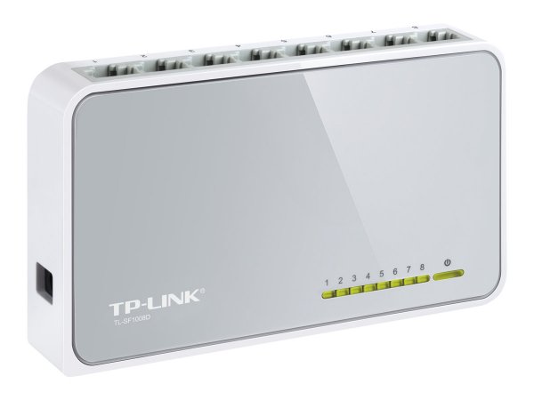TP-LINK TL-SF1008D 8-Port 10/100Mbps Desktop Switch