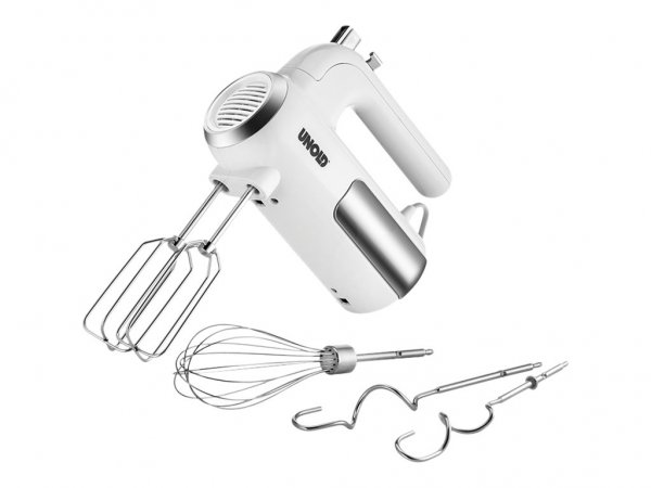 UNOLD 78710 - Sbattitore manuale - Cromo - Bianco - Sbattitura - Impasto - Miscelatura - 1,15 m - Pl