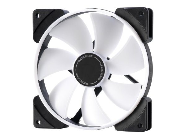 Fractal Design Prisma AL-14 3P - Ventilatore - 14 cm - 1000 Giri/min - 107,6 m³/h - Nero - Bianco