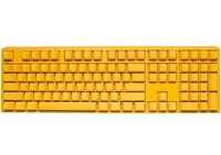 Ducky One 3 Yellow Gaming Tastatur RGB LED - MX-Blue US - Tastiera