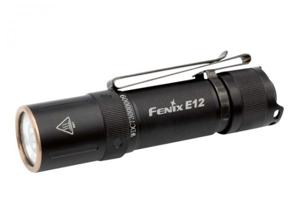 Fenix E12 V2.0 - Torcia a mano - Nero - Alluminio - IP68 - LED - 50000 h