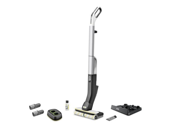 Kärcher FC 4-4 - Aspirapolvere elettrica - Senza sacchetto - Nero - Grigio - 0,4 L - 0,2 L - Secco e