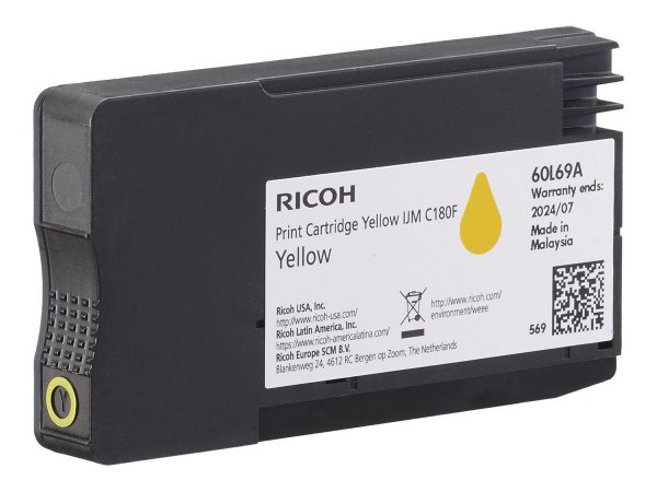 Ricoh Tinte IJM C180F yellow 408520 - Originale - Unità toner
