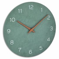 TFA 60.3054.04 - Parete - Quartz clock - Cerchio - Verde - Legno - Legno