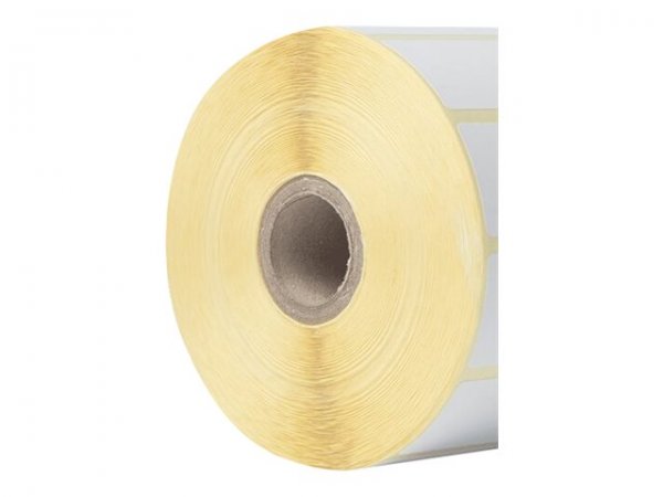Brother BDE-1J026076-102 - Bianco - Etichetta per stampante autoadesiva - Etichetta fustellata - Ter