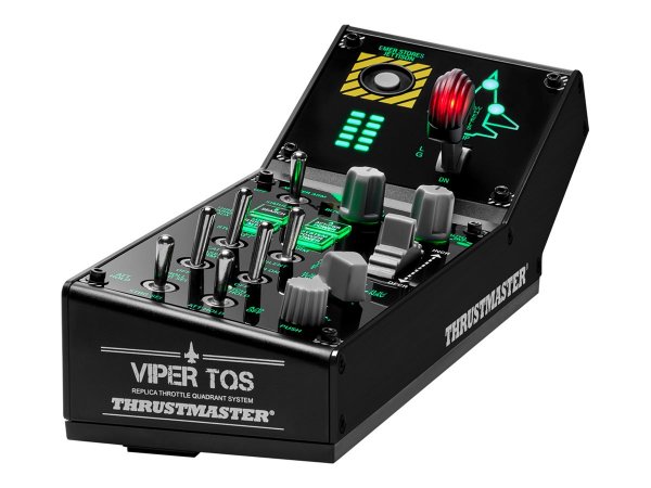 ThrustMaster VIPER Panel - Joystick + leva di controllo del motore - PC - Cablato - USB - Nero - Cav