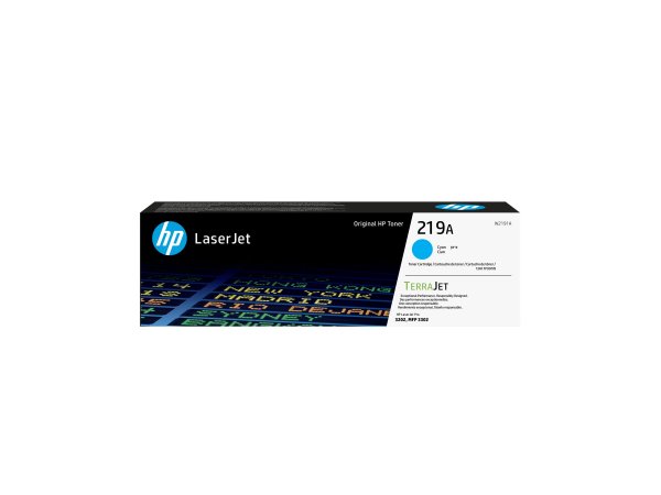 HP 219A Cyan Original LaserJet-Tonerkartusche - Originale - Unità toner