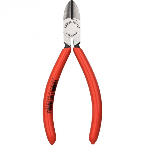 KNIPEX 70 01 125 Werkstatt Seitenschneider mit Facette