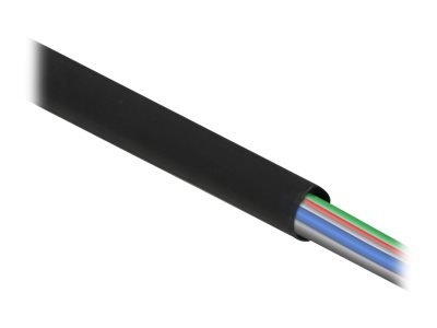 Delock 18939 - Tubo termorestringente - Poliolefine - Nero - 1 pz