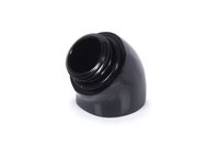 Alphacool 17590 - Adattatore per blocchi d'acqua - Ottone - Nero - 1/4" - 45° - 20 mm