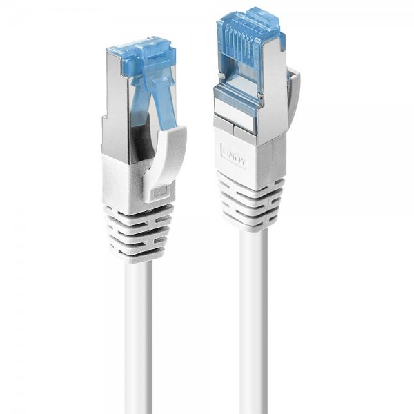 Lindy 47191 - 0,5 m - Cat6a - S/FTP (S-STP) - RJ-45 - RJ-45 - Bianco