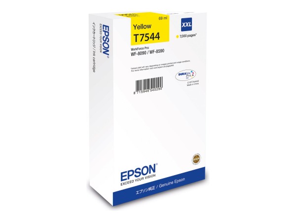 Epson WF-8090/WF-8590 yellow XXL - Originale - Cartuccia di inchiostro