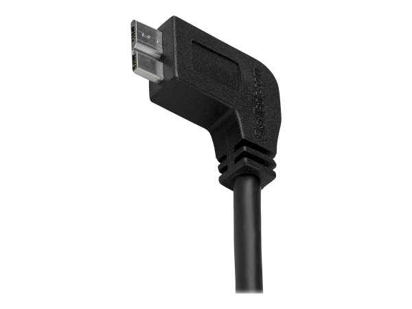 StarTech.com Cavo USB 3.0 Tipo A a Micro B slim - Connettore USB3.0 A a Micro B slim ad angolo sinis