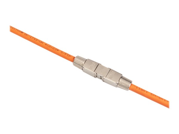 DIGITUS Connettore CAT 6A CAT (accoppiamento per applicazioni sul campo) - 500 MHz - Acciaio inox -