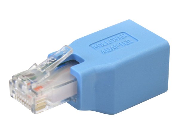 StarTech.com Adattatore cavo console Cisco per cavo Ethernet RJ45 M/F - RJ-45 - RJ-45 - Blu