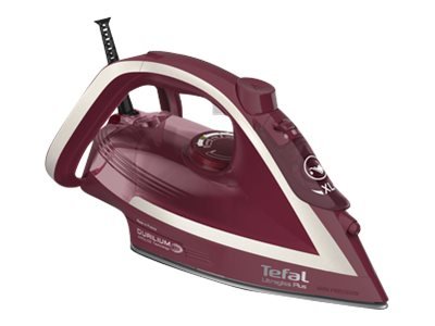 TEFAL FV6820 - Ferro a vapore - 2 m - 260 g/min - Rosso - Argento - 50 g/min - 0,27 L