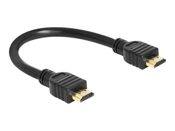 Delock 83352 - 0,25 m - HDMI tipo A (Standard) - HDMI tipo A (Standard) - 4096 x 2160 Pixel - 10,2 G