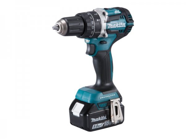 Makita DHP484RTJ - Trapano con impugnatura a pistola - Senza chiave - 1,3 cm - 3,6 cm - 1,3 cm - 1,3