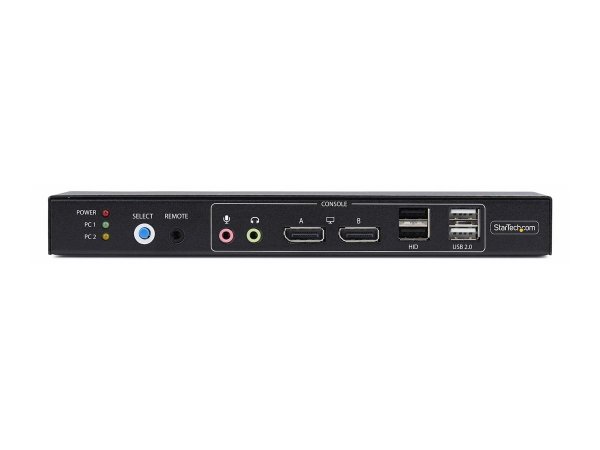 StarTech.com Dual-Monitor DisplayPort Kvm - Switch - Interruttore - 0,48 Gbps