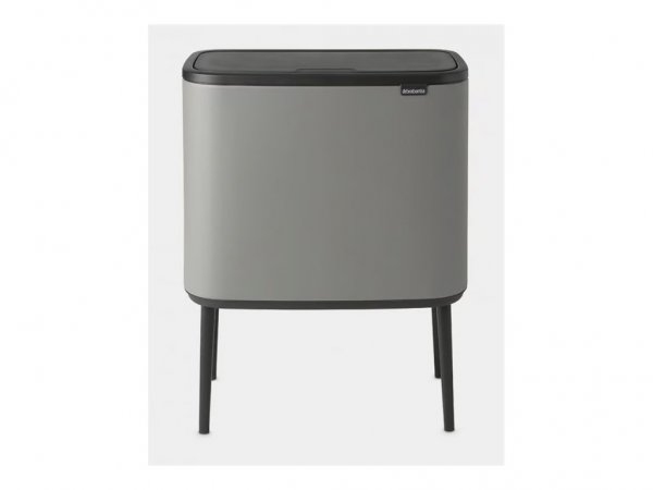 Brabantia Mülleimer Bo Touch Bin Mineral Concrete Grey 3 x