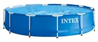 Intex Pool Intex 28212GN - Piscina con bordi - Blu - Bianco - 24,1 kg