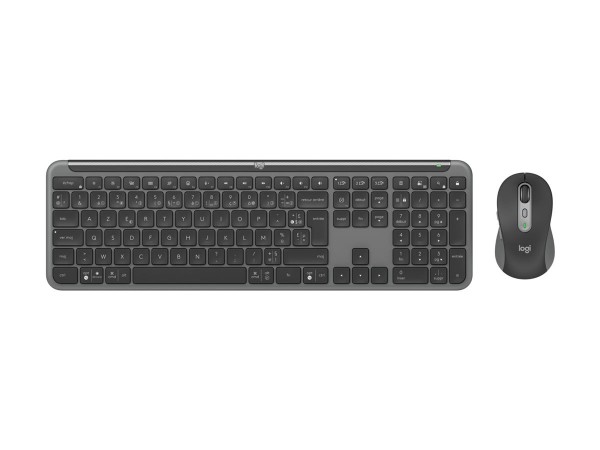 Logitech Mk950 Signature Slim Combo f. Business - Tastiera - Laser