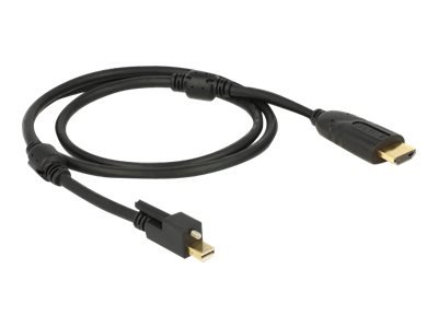Delock Displayport Kabel mini DP -> HDMI St/St 4K+Sch - Cavo - Digitale/display/video