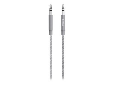 Belkin Premium Mixit Audio Cable Grey - Cavo - Audio/multimedia