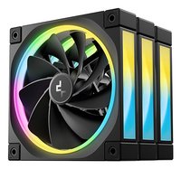 Deepcool FL12R-3 IN 1 Computer case Fan 12 cm Black 3 pc s - Case fan - 33,9 dB
