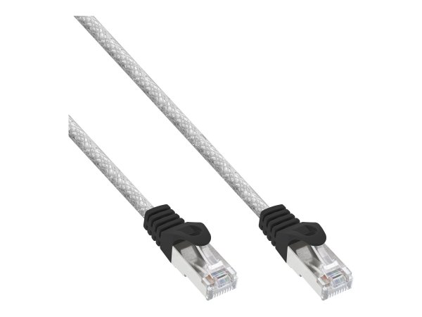 InLine Cavo patch Lan - SF/UTP - Cat.5e - trasparente - 10m