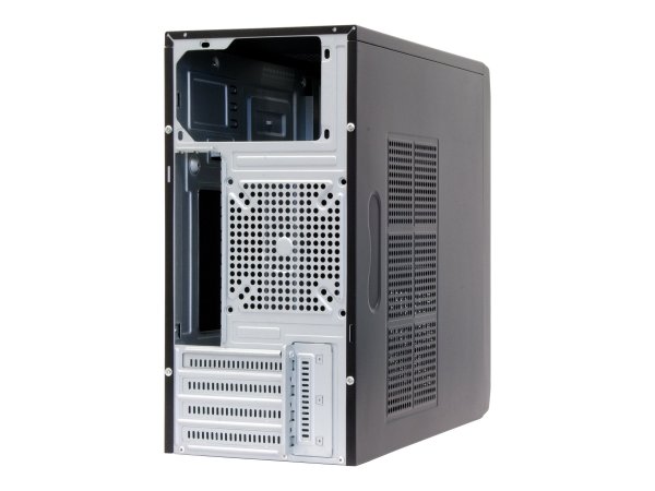 Chieftec HT-01B-OP - Mini Tower - PC - Alluminio - Nero - micro ATX - Casa/ufficio