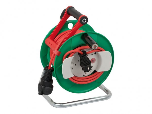 Brennenstuhl 25m AT-N05V3V3-F 3G1,5 - 25 m - IP44 - Nero - Verde - Grigio - Rosso - 1 presa(e) AC -