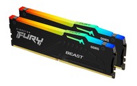 Kingston 6400Mt/s Cl32 Dimm Kit of 2 Fury Beast Rgb Expo - 32 GB - DDR5