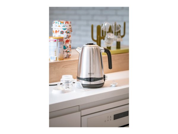 Camry Premium CR 1291 - 1,7 L - 2200 W - Nero - Acciaio inossidabile - Acciaio inossidabile - Termos