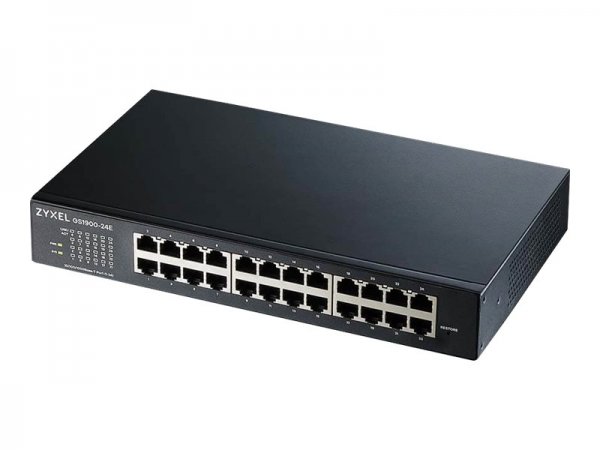 ZyXEL GS1900-24E-EU0103F - Gestito - L2 - Gigabit Ethernet (10/100/1000) - Montaggio rack - 1U - Mon