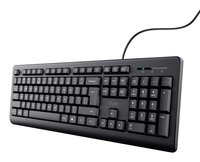 Trust Basics Tastatur USB QWERTY US Englisch Schwarz 24639 - Tastiera - QWERTY