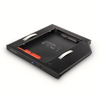 AXAGON RSS-CD09 2.5" SSD/HDD Adapter für optisches Laufwerk 9.5 mm LED