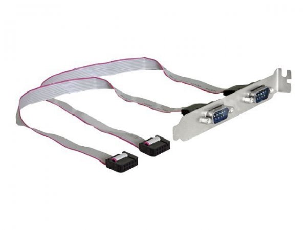 Delock 89268 - 0,4 m - DB-9 - Maschio - Femmina