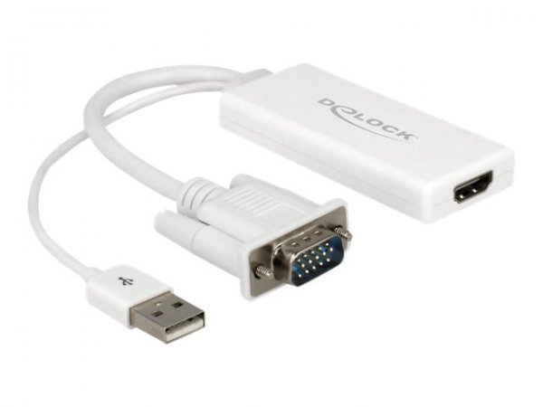 Delock Video- / Audio-Adapter - USB, DB-15 (M)