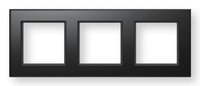 eQ-3 AG Homematic IP Glasrahmen– 3-fach schwarz