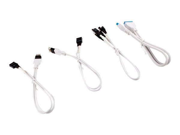 Corsair CC-8900245 - 0,3 m - Maschio - Maschio - Dritto - Dritto - Bianco