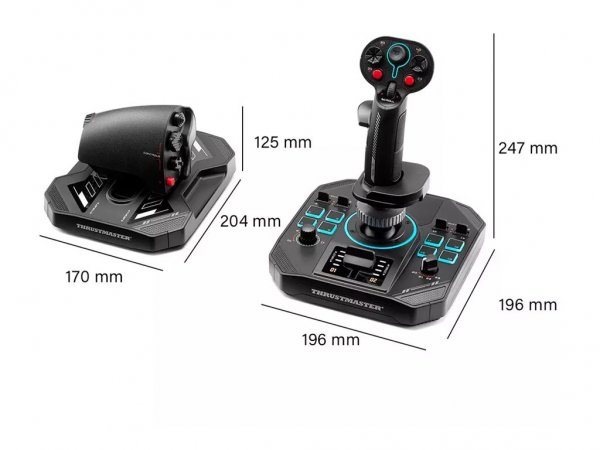 ThrustMaster sol-r 4 hotas Flysimulator-styring Joystick
