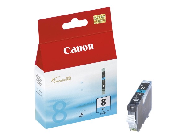 Canon Cartuccia d'inchiostro ciano (foto) CLI-8PC - Ciano per foto - Inchiostro colorato - 1 pz - 19