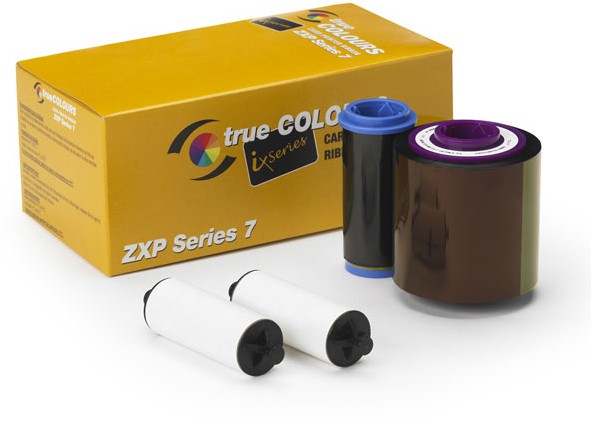 Zebra Monochrome Ribbon Black - ZXP Series 7 - 5000 pagine - Trasferimento termico - Nero