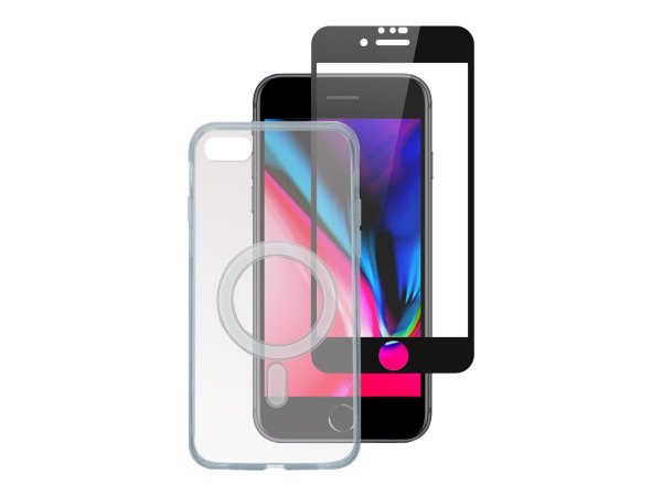 4smarts 360° Starter Set - Cover - Apple - Apple iPhone SE (2020) / 8/7 - 11,9 cm (4.7") - Trasparen