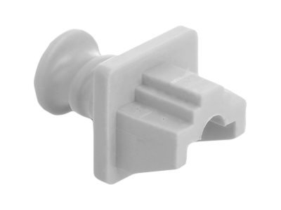 Delock Staubschutz für RJ45 Buchse 10 Stück weiß