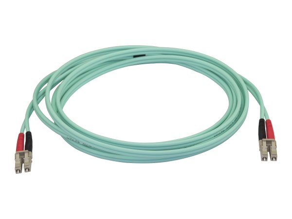 StarTech.com Cavo in fibra ottica multimodale da LC/UPC a LC/UPC OM4 da 3 m - Fibra LOMMF/VCSEL Zipc